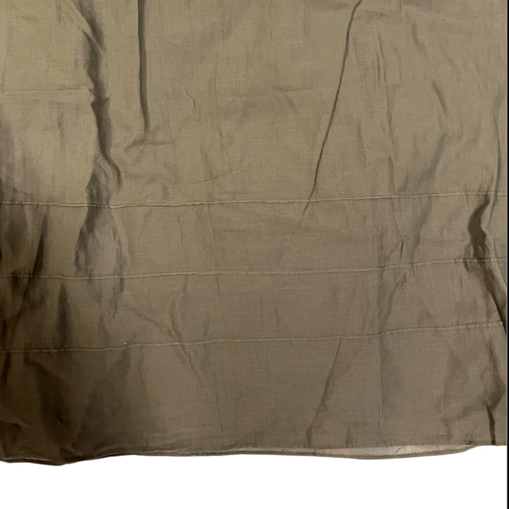 New with tags Skin dress coverup in Olive Branch.  Size 2 = medium - Picture 4 of 6